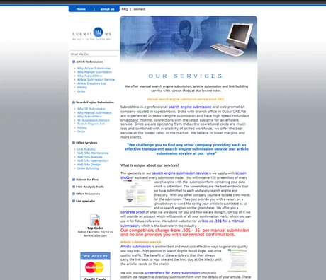 submitinme.com in 2006