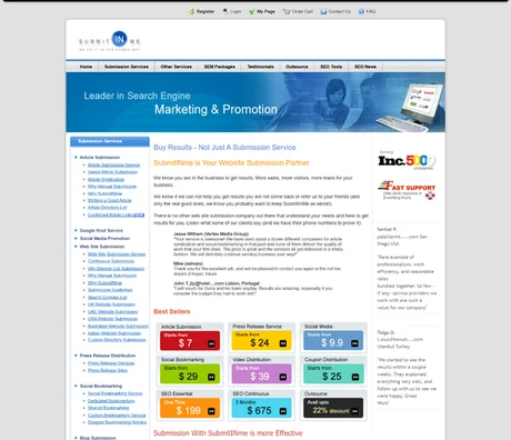 submitinme.com in 2009