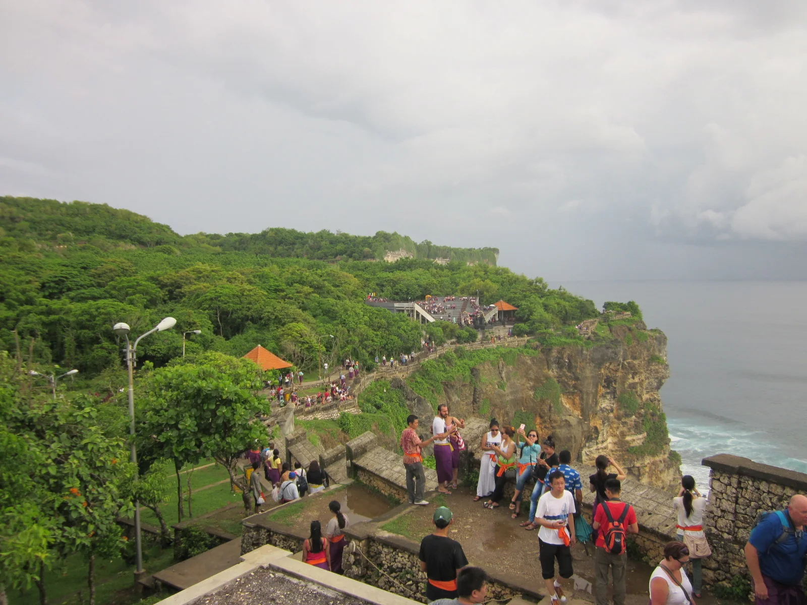 SubmitInMe digital marketing team at cliffside viewpoint overlooking the ocean during company trip