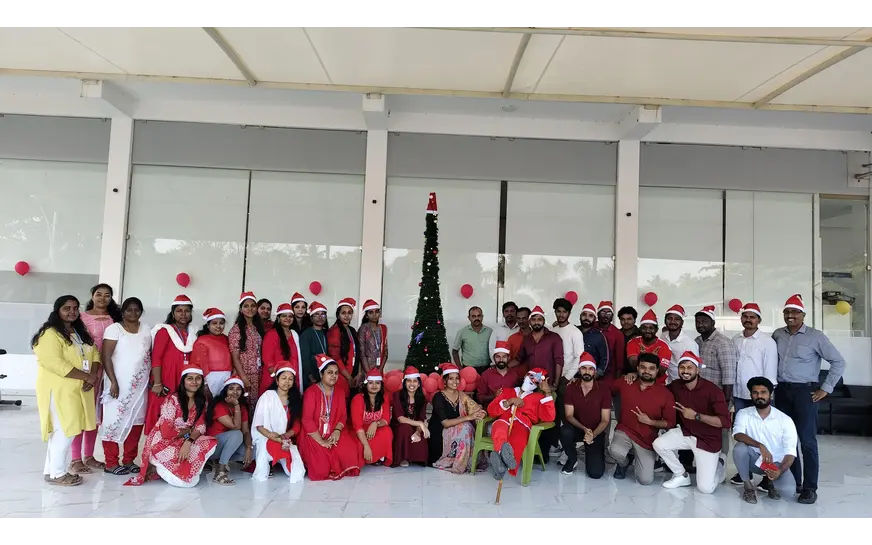 SubmitInMe office team Christmas celebration