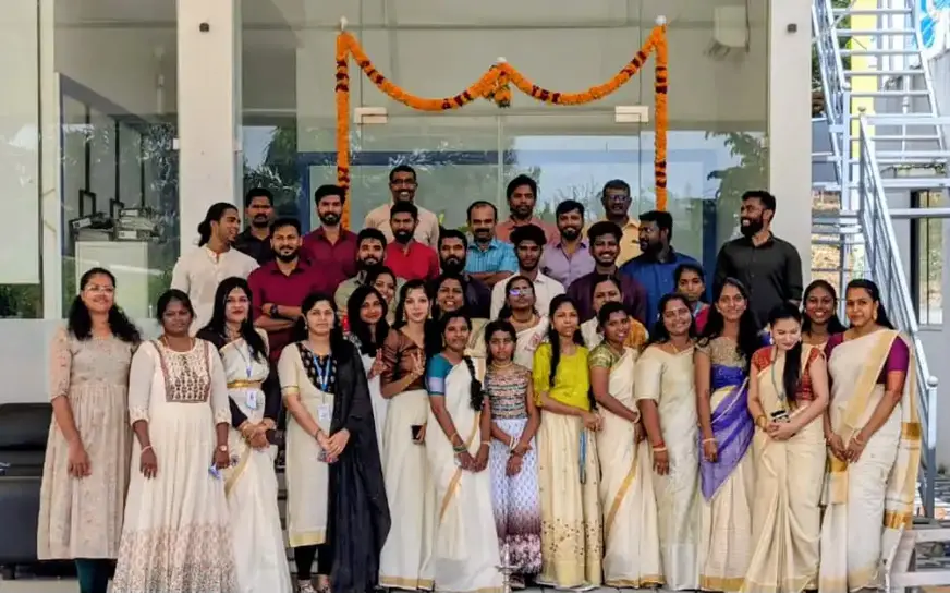 SubmitInMe office team Onam celebration