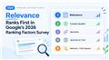 Google Ranking Factors Survey 2026: Relevance Ranks First