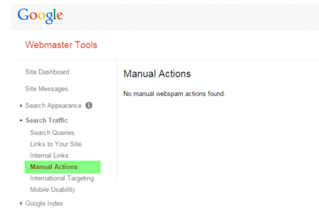 Identifying Google Penalty