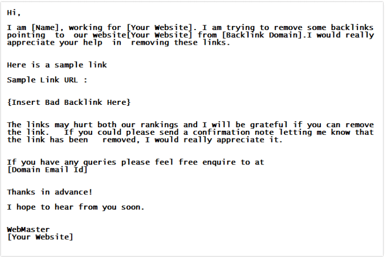 Google Penalty Recovery