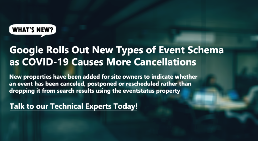 New Types of Event Schema