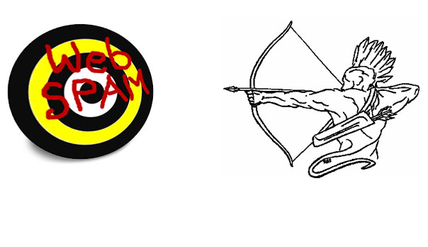 Webspam Aimed by Google arrowhead.jpg