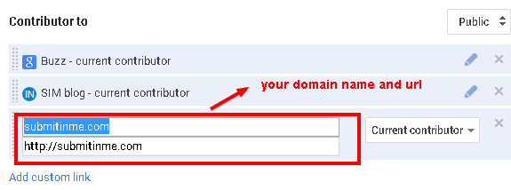 profile customization