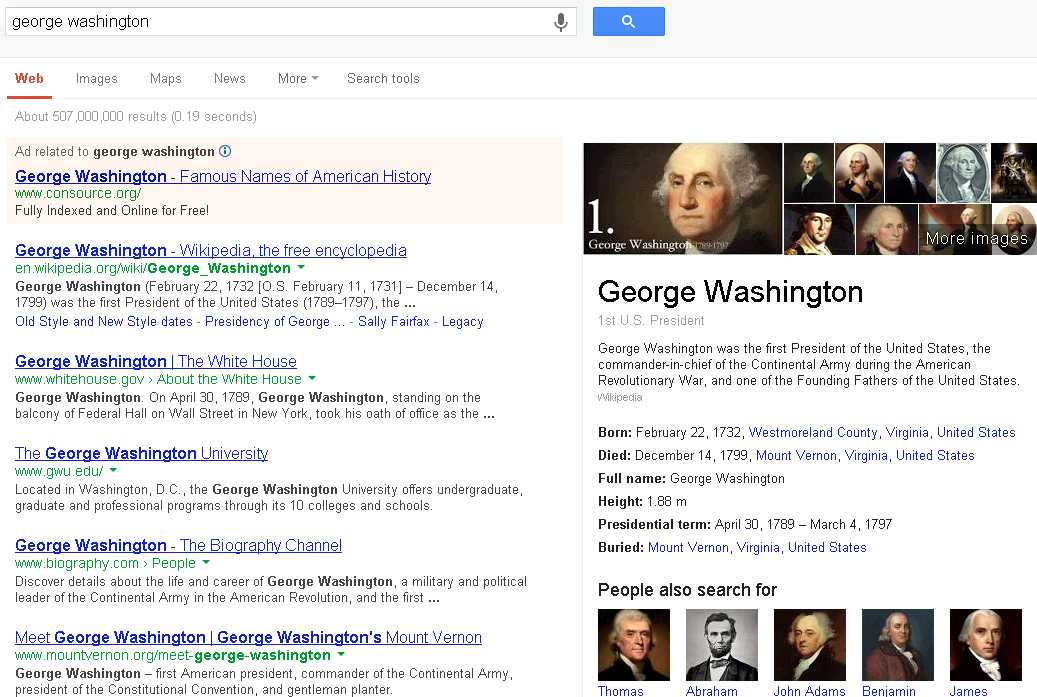 Knowledge Graph Panel