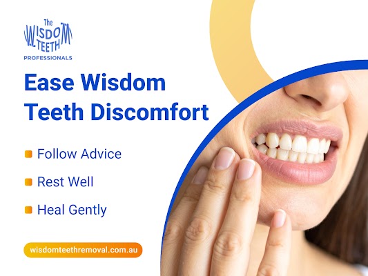 Wisdom teeth care tip post